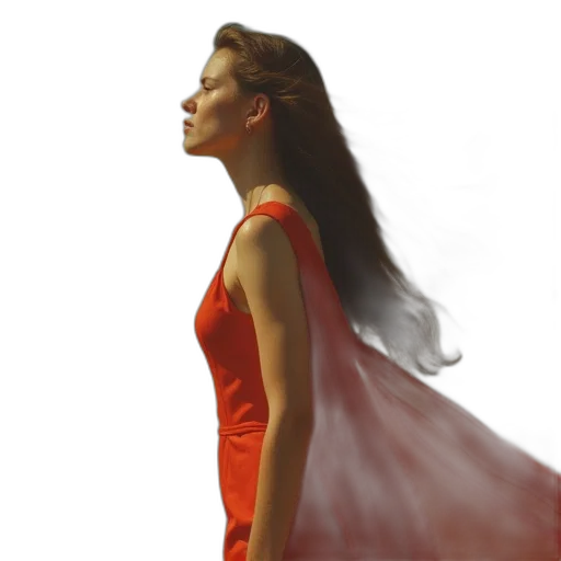dress, photorealistic, concept art, comic book art transparent PNG cut-out