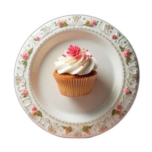 food, crown, hat, photorealistic transparent PNG cut-out