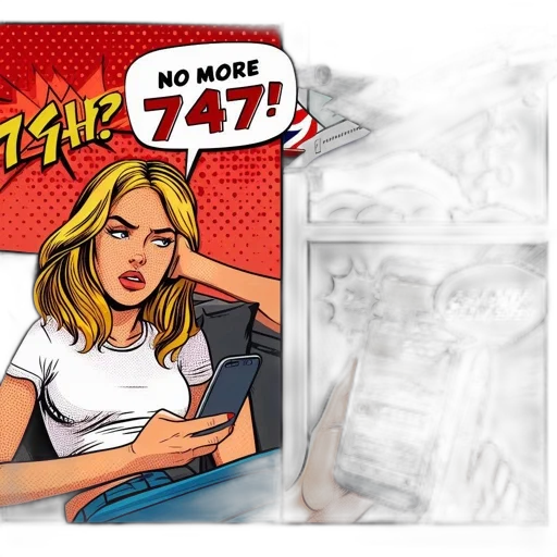 comic book art, concept art, cartoon, comic, strip, woman, gets, stressed transparent PNG cut-out