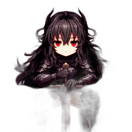 dragon, weapon, staff, sword, pixel art, fantasy art, anime, concept art transparent PNG cut-out