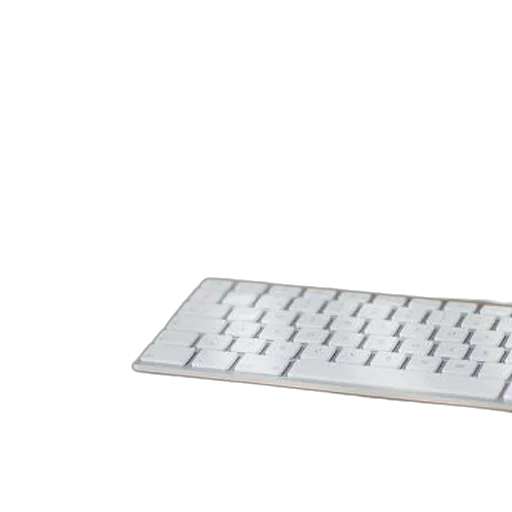 furniture, weapon, jewelry, sword, 3d render, sleek, white, keyboard transparent PNG cut-out