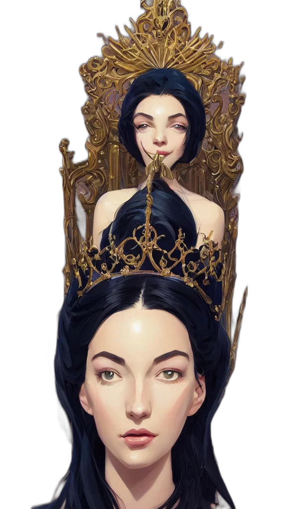 crown, face, jewelry, mask transparent PNG cut-out