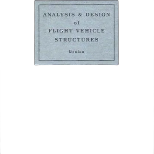 cover, analysis, design, flight, vehicle, structures, bruhn, featuring transparent PNG cut-out