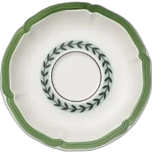 jewelry, food, crown, 3d render, green, white, saucer, trim transparent PNG cut-out