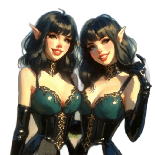 fantasy art, concept art, 3d render, pixel art, green, dark, blue, monochrome transparent PNG cut-out