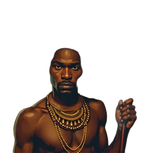 face, jewelry, staff, animal, concept art, photorealistic, pixel art, 3d render transparent PNG cut-out