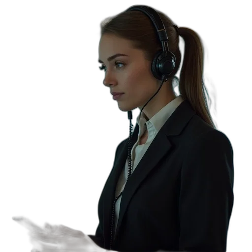 staff, jacket, face, robot, concept art, photorealistic, cartoon, oil painting transparent PNG cut-out