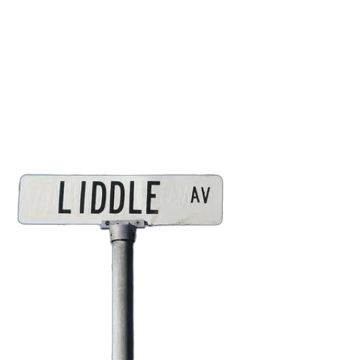 3d render, photorealistic, concept art, city street, neon lights, street, sign, says transparent PNG cut-out