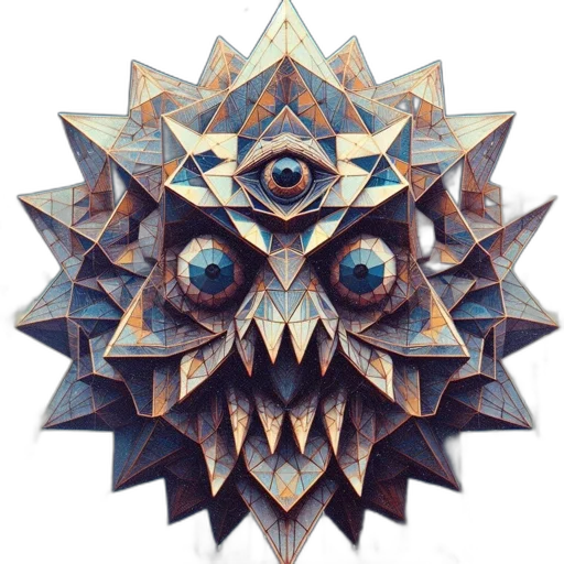 mask, face, crown, jewelry, 3d render, fantasy art, concept art, pixel art transparent PNG cut-out