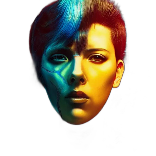 face, mask, robot, jewelry transparent PNG cut-out