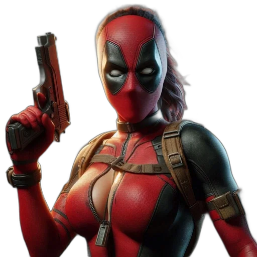 weapon, mask, face, comic book art, concept art, 3d render, pixel art, character transparent PNG cut-out
