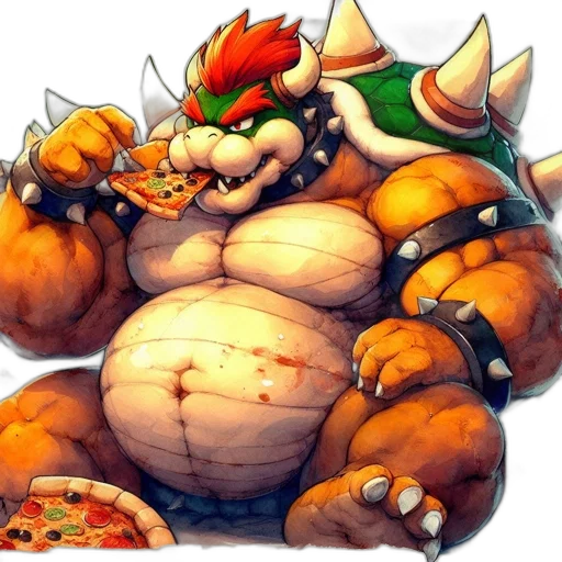 food, dragon, animal, concept art, pixel art, watercolor, fantasy art, anthropomorphic transparent PNG cut-out
