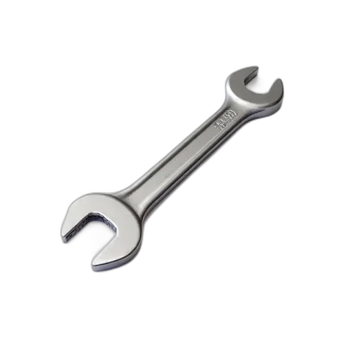 jewelry, staff, weapon, sword, silver, wrench, lying, white transparent PNG cut-out