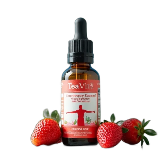bottle, strawberry, flavored, casca, sagrada, buckthorn, extract, label transparent PNG cut-out
