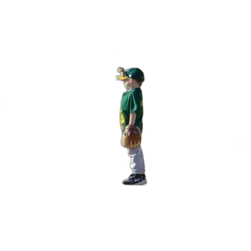 staff, creature, robot, hat, 3d render, green, young, boy transparent PNG cut-out
