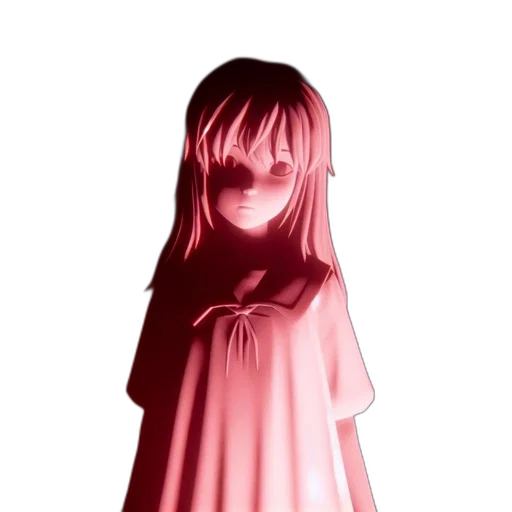 dress, mask, creature, face, 3d render, concept art, vaporwave, pixel art transparent PNG cut-out
