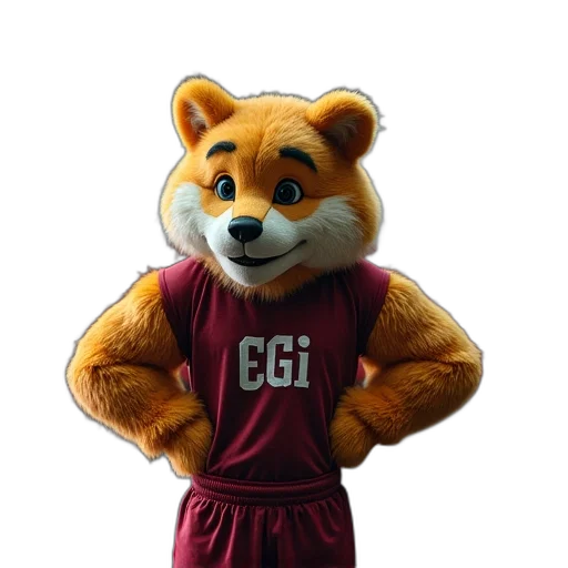 animal, staff, jacket, 3d render transparent PNG cut-out