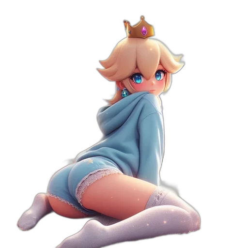 crown, dress, creature, robot transparent PNG cut-out