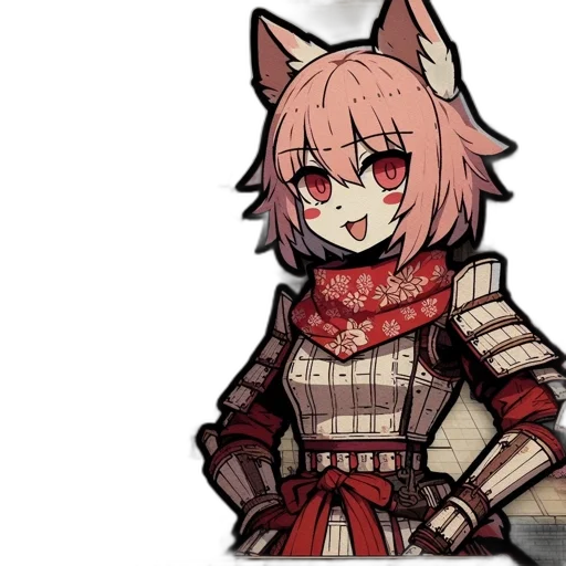 staff, animal, weapon, pixel art, anime, concept art, fantasy art, red transparent PNG cut-out