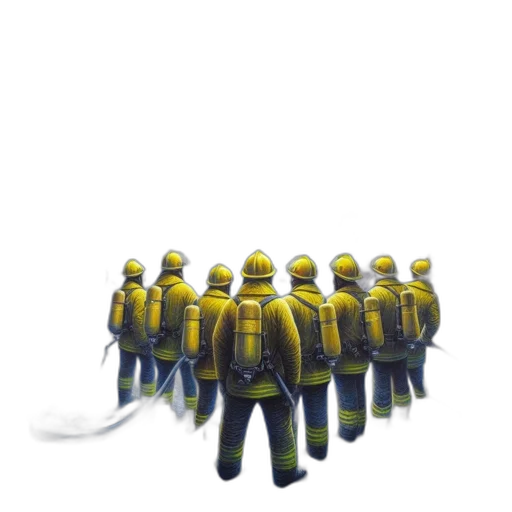 staff, robot, weapon, mask, concept art, 3d render, pixel art, fog transparent PNG cut-out