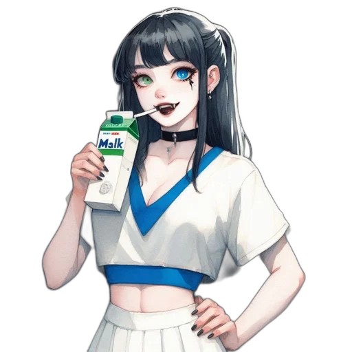 staff, bottle, robot, dress, pixel art, anime, vaporwave, concept art transparent PNG cut-out