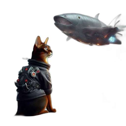 animal, jacket, creature, staff, concept art, 3d render, fantasy art, pixel art transparent PNG cut-out