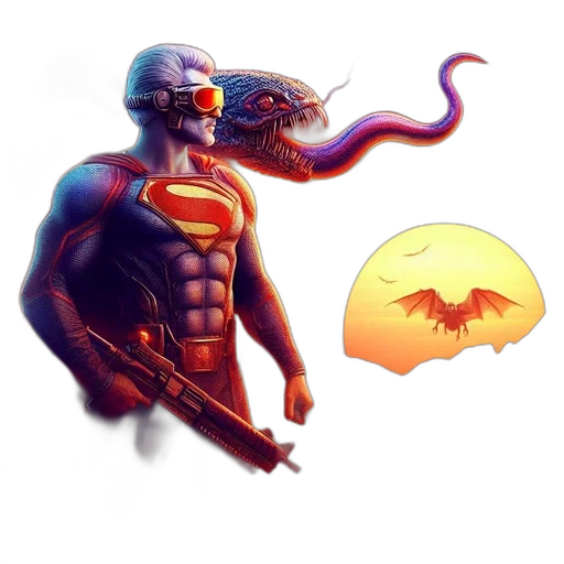 mask, creature, animal, dragon, concept art, comic book art, fantasy art, pixel art transparent PNG cut-out