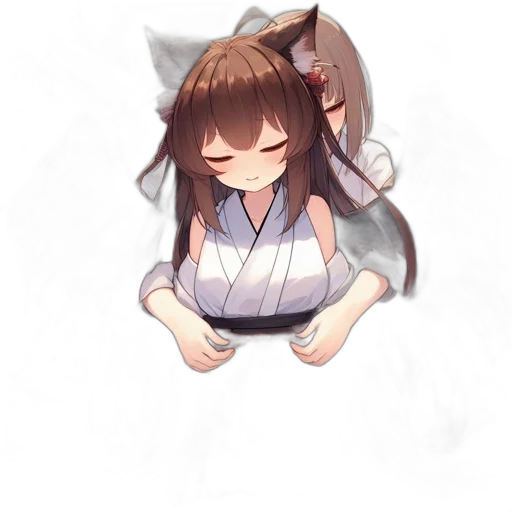 creature, staff, animal, dragon, pixel art, anime, watercolor, concept art transparent PNG cut-out