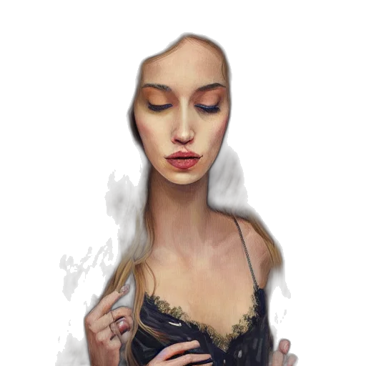 dress, face, mask, jewelry transparent PNG cut-out