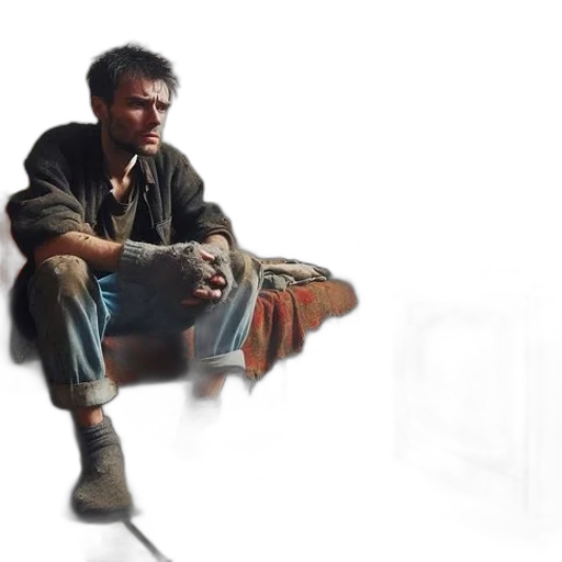 jacket, shoes, weapon, staff, concept art, photorealistic, 3d render, pixel art transparent PNG cut-out