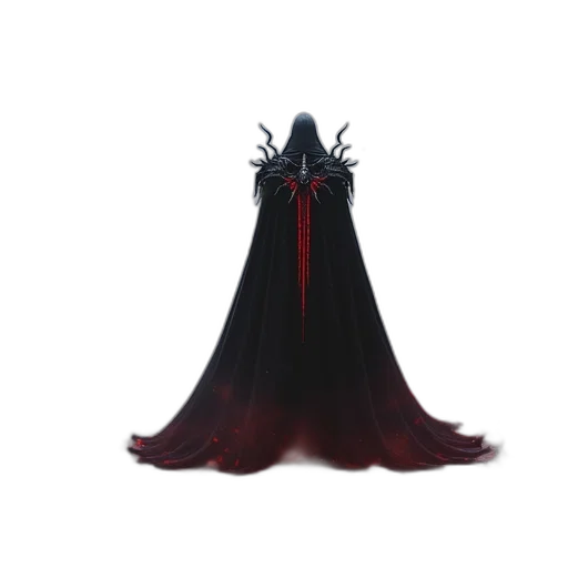 dress, crown, mask, staff transparent PNG cut-out