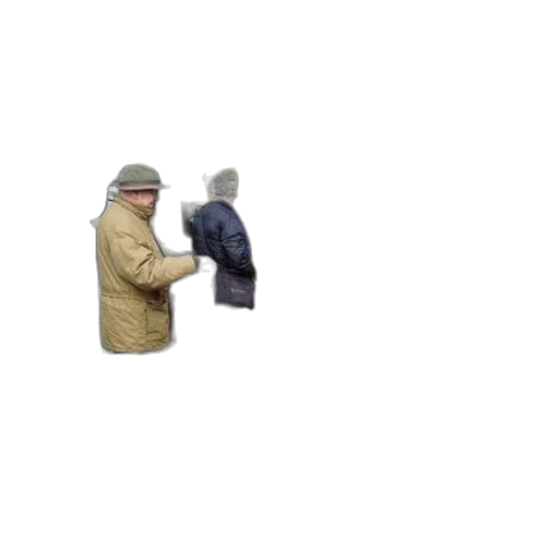 jacket, hat, umbrella, staff, 3d render, concept art, fog, outer space transparent PNG cut-out