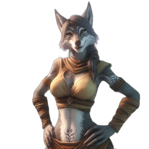 staff, animal, mask, jewelry, concept art, fantasy art, 3d render, cyberpunk transparent PNG cut-out