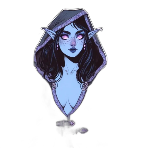 jewelry, staff, creature, crown, fantasy art, concept art, watercolor, pixel art transparent PNG cut-out