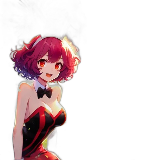 dress, staff, crown, robot, pixel art, anime, concept art, fantasy art transparent PNG cut-out