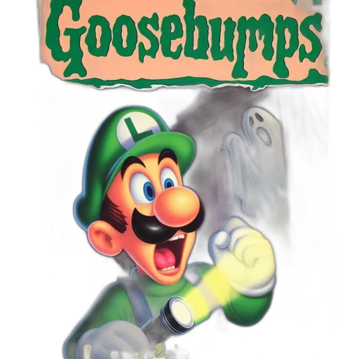 concept art, parody, book, cover, mimics, goosebumps, design, featuring transparent PNG cut-out