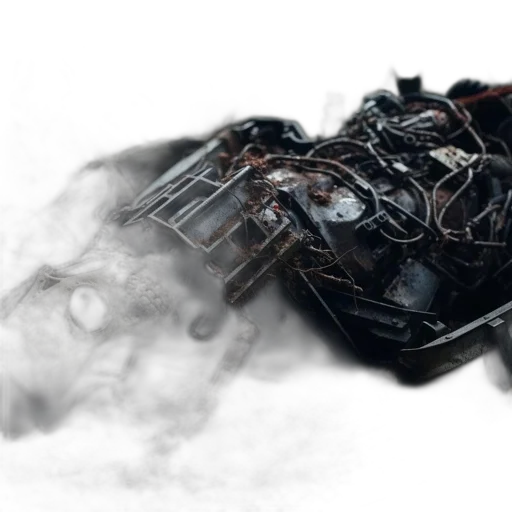 robot, weapon, dragon, car, concept art, 3d render, photorealistic, cyberpunk transparent PNG cut-out
