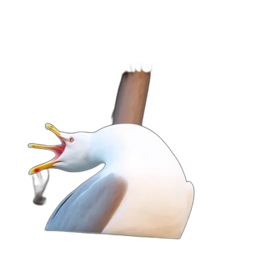 weapon, animal, crown, hat, 3d render, concept art, vaporwave, photorealistic transparent PNG cut-out