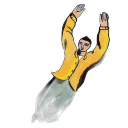 jacket, staff, concept art, cartoon, comic book art, watercolor, book, cover transparent PNG cut-out