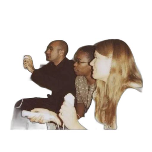 staff, group, people, playing, video, games, together transparent PNG cut-out