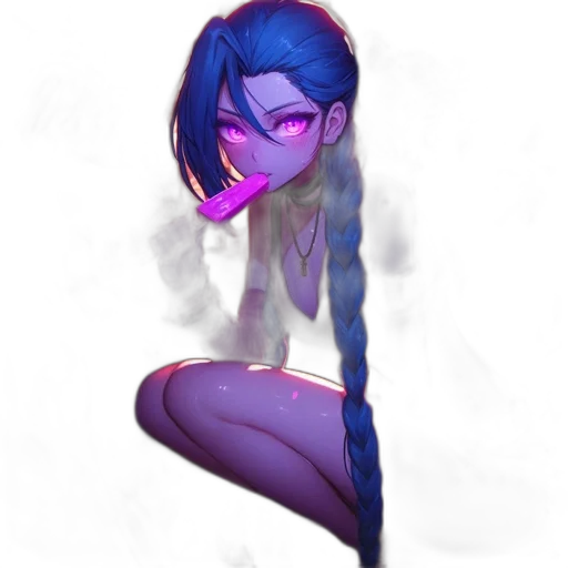 staff, mask, hair, face, concept art, pixel art, fantasy art, vaporwave transparent PNG cut-out