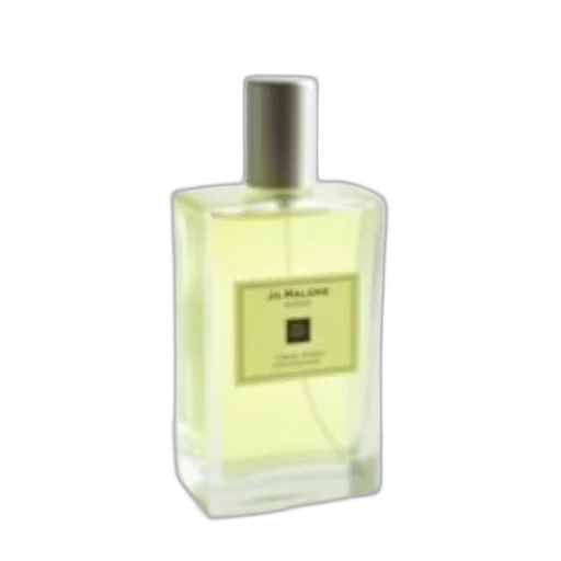 bottle, malones, french, lime, cologne, white, background transparent PNG cut-out