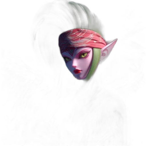 mask, face, creature, dragon, concept art, fantasy art, photorealistic, 3d render transparent PNG cut-out