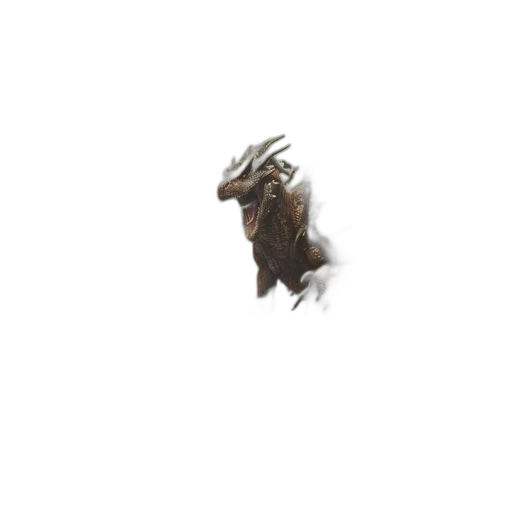 dragon, creature, animal, weapon transparent PNG cut-out