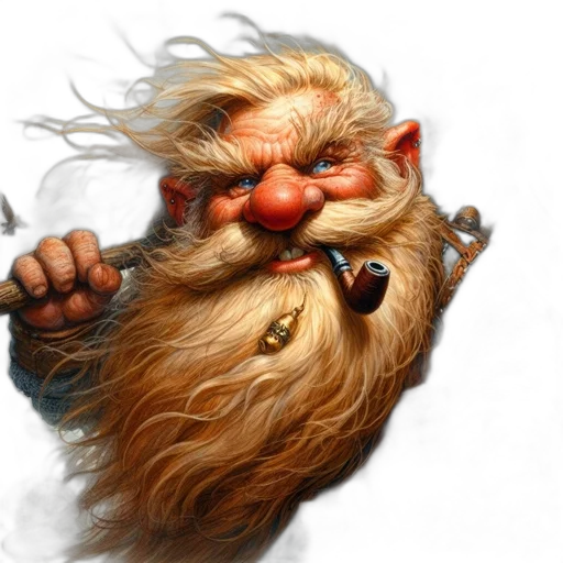 face, creature, concept art, photorealistic, fantasy art, imposing, dwarf, figure transparent PNG cut-out