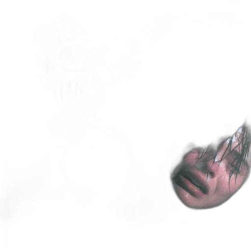 mask, face, creature, robot, 3d render, photorealistic, concept art, vaporwave transparent PNG cut-out