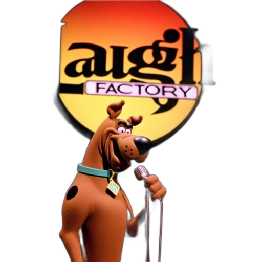 staff, animal, concept art, cartoon, scooby-doo, stands, stage, laugh transparent PNG cut-out