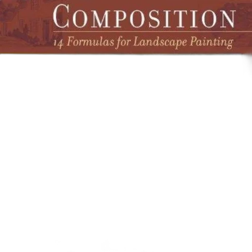 book, cover, titled, composition, formulas, landscape, painting, features transparent PNG cut-out