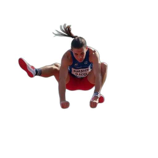 hair, athlete, competes, high transparent PNG cut-out