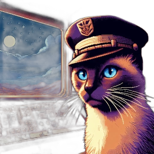 animal, staff, concept art, photorealistic, vaporwave, fantasy art, outer space, night transparent PNG cut-out